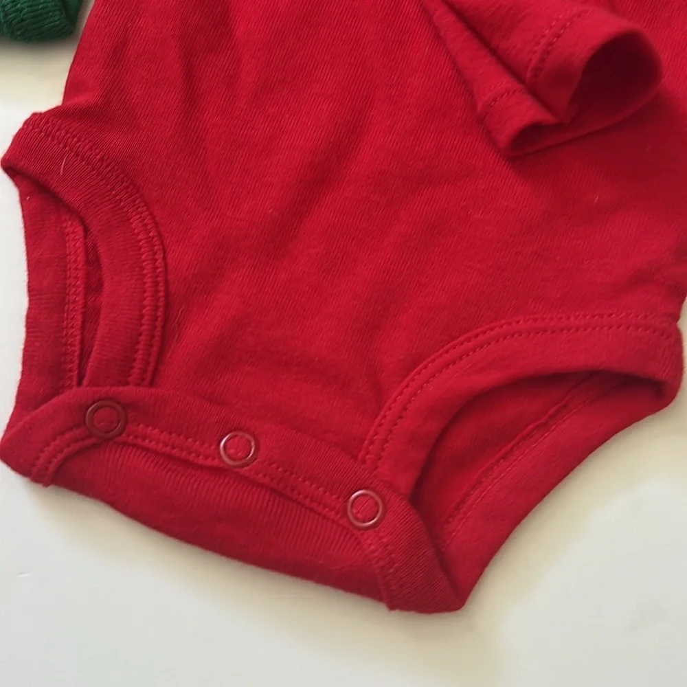 Baby Carter's Christmas Long Sleeve Bodysuit Set